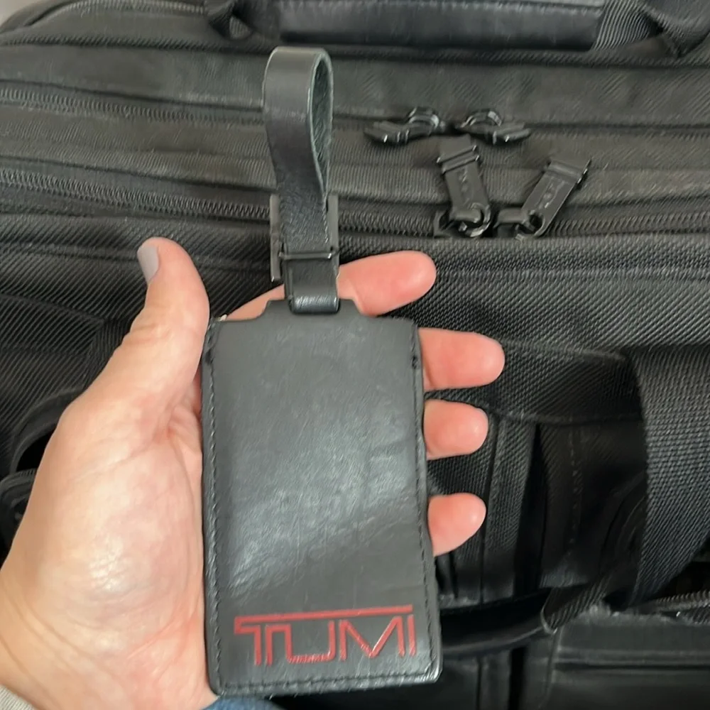 Tumi Alpha series large 17” briefcase